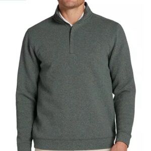 Walter Hagen  New with Tags Small Clubhouse 1/4 Zip Washed Olive Heather Men's
